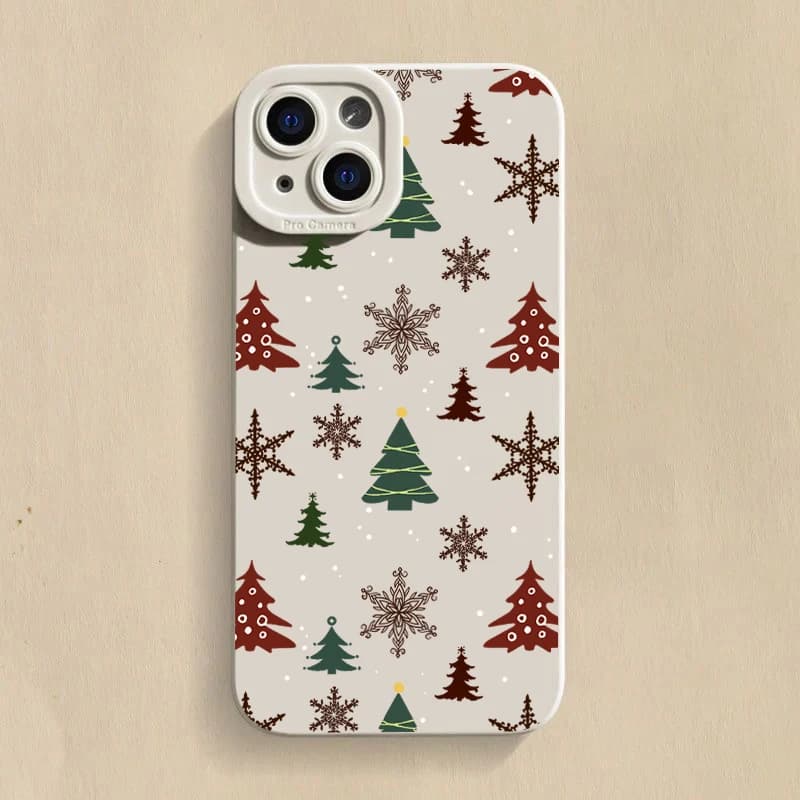 Etui Zimowe - iPhone - X, XS, 11, 12, 13, 14, 15, 16, 17, Air