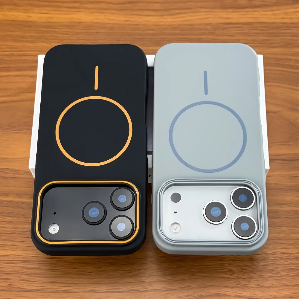 Luksusowe matowe etui MagSafe pancerne iPhone 12–17 🛡️