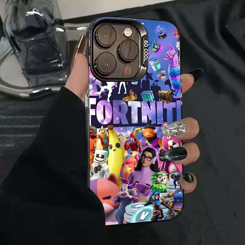 Etui Motyw Fortnite - iPhone - 11, 12, 13, 14, 15, 16