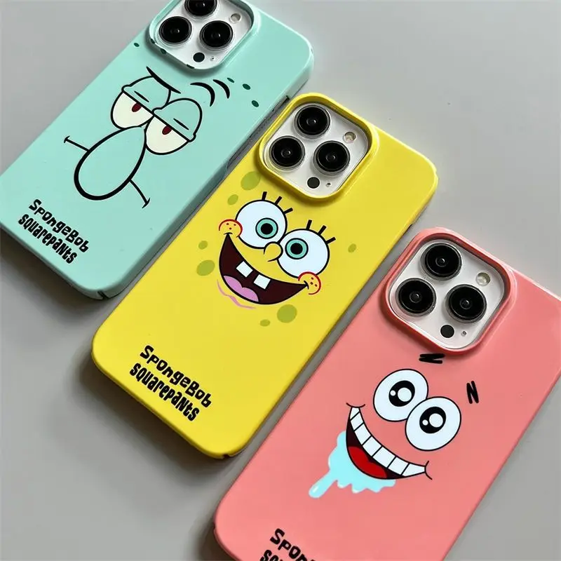 Etui Motyw SpongeBob - iPhone - 7, 8, X, XS, 11, 12, 13, 14, 15, 16