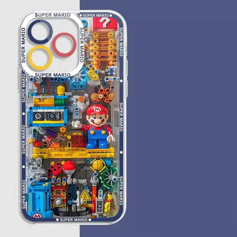 Etui Motyw Mario Bros - iPhone - 7, 8, X, XS, 11, 12,  13, 14, 15, 16