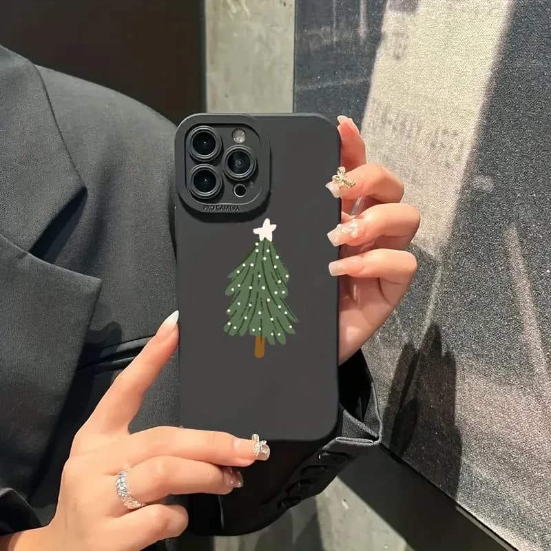 Etui Zimowe - iPhone - X, XS, 11, 12, 13, 14, 15, 16, 17, Air