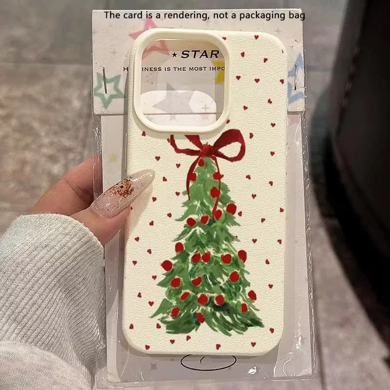 Etui Zimowe - iPhone - X, XS, 11, 12, 13, 14, 15, 16, 17, Air