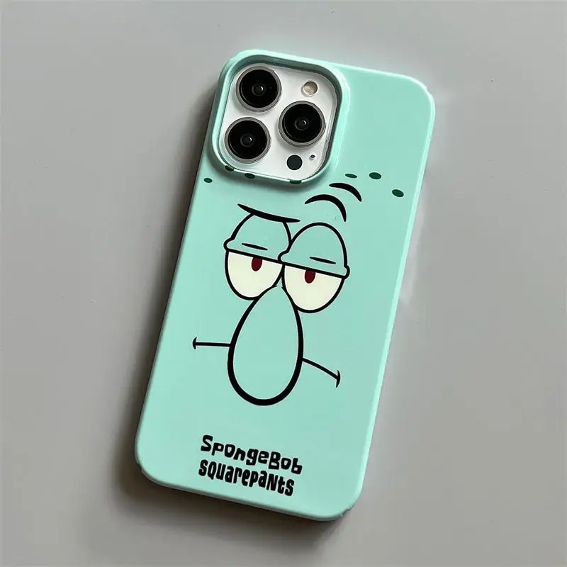 Etui Motyw SpongeBob - iPhone - 7, 8, X, XS, 11, 12, 13, 14, 15, 16