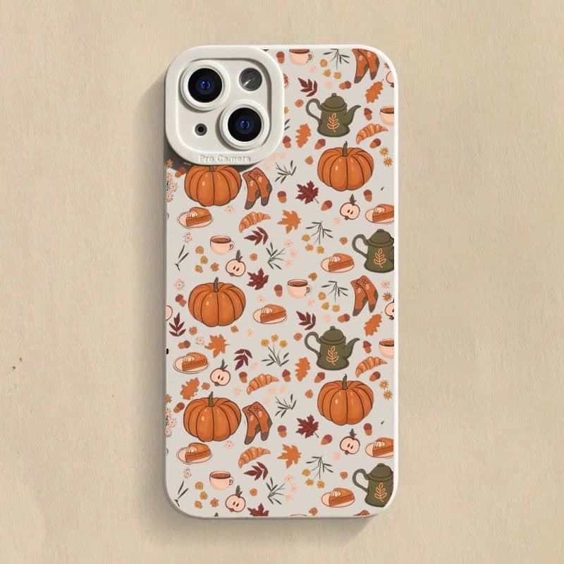 Etui Motyw Jesień - iPhone - 7, 8, X, XS, 11, 12, 13, 14, 15, 16, 17, Air