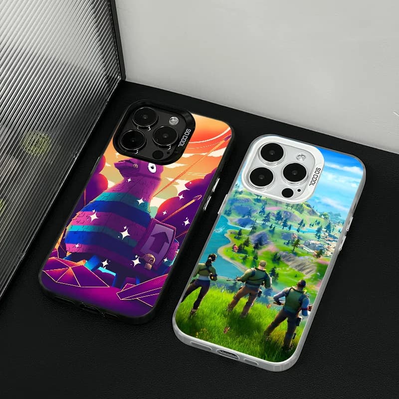 Etui Motyw Fortnite - iPhone - 11, 12, 13, 14, 15, 16