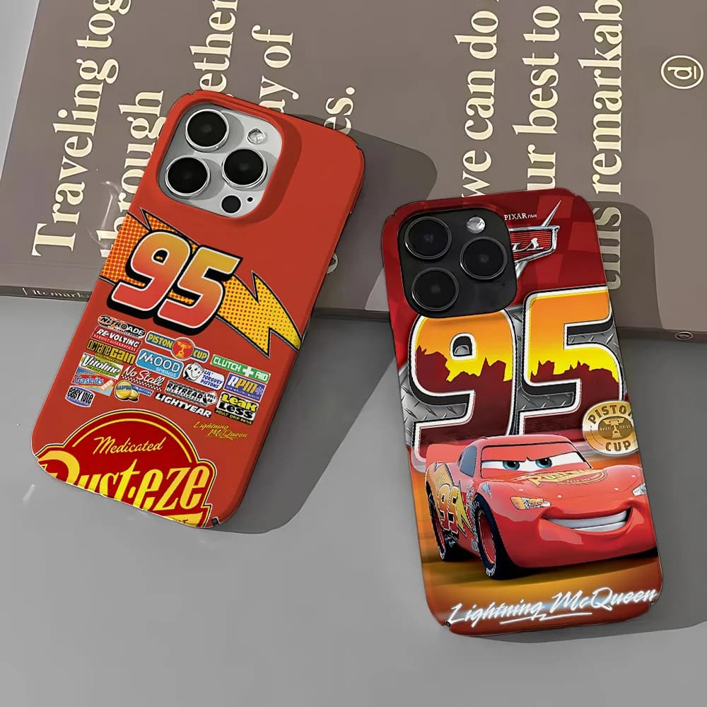 Etui Disney Auta - iPhone - 7, 8, X, XS, 11, 12, 13, 14, 15, 16