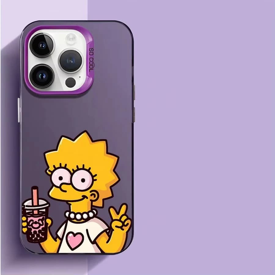 Etui Motyw Simpsons - iPhone - X, XS, 11, 12, 13, 14, 15, 16, 17, Air
