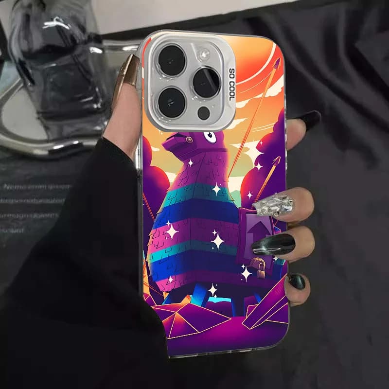 Etui Motyw Fortnite - iPhone - 11, 12, 13, 14, 15, 16
