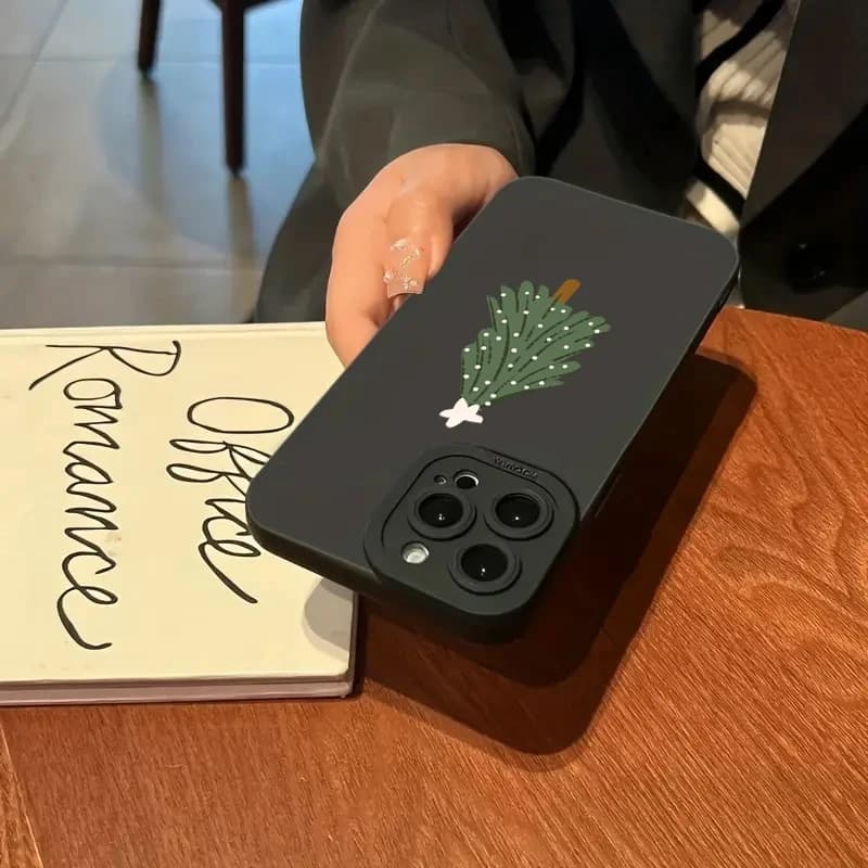 Etui Zimowe - iPhone - X, XS, 11, 12, 13, 14, 15, 16, 17, Air