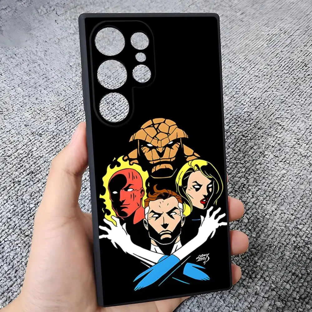 Etui Marvel Fantastyczna 4 - Samsung series S, A