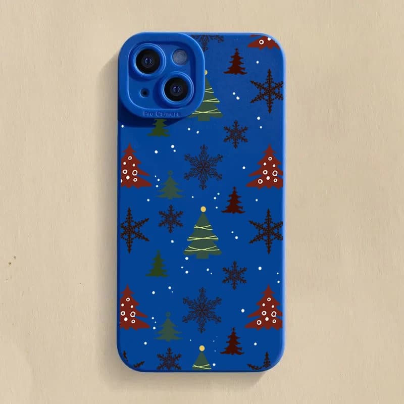 Etui Zimowe - iPhone - X, XS, 11, 12, 13, 14, 15, 16, 17, Air