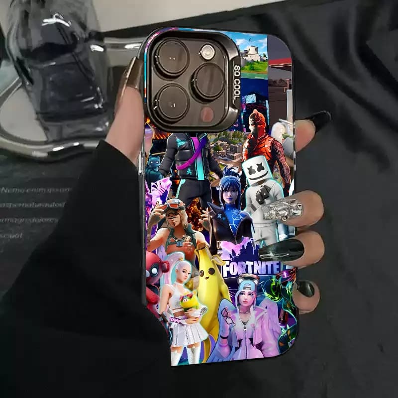 Etui Motyw Fortnite - iPhone - 11, 12, 13, 14, 15, 16