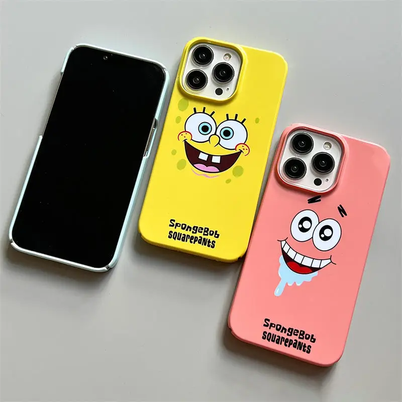 Etui Motyw SpongeBob - iPhone - 7, 8, X, XS, 11, 12, 13, 14, 15, 16