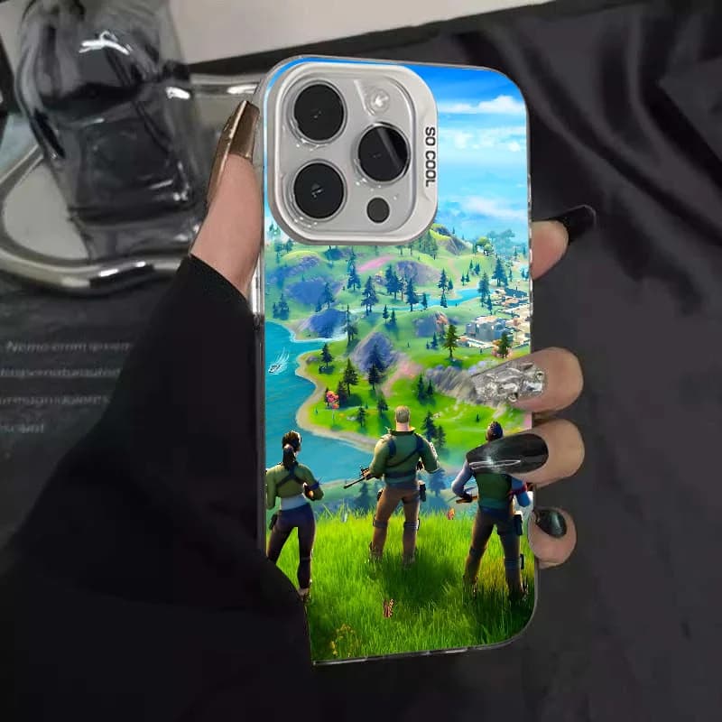 Etui Motyw Fortnite - iPhone - 11, 12, 13, 14, 15, 16