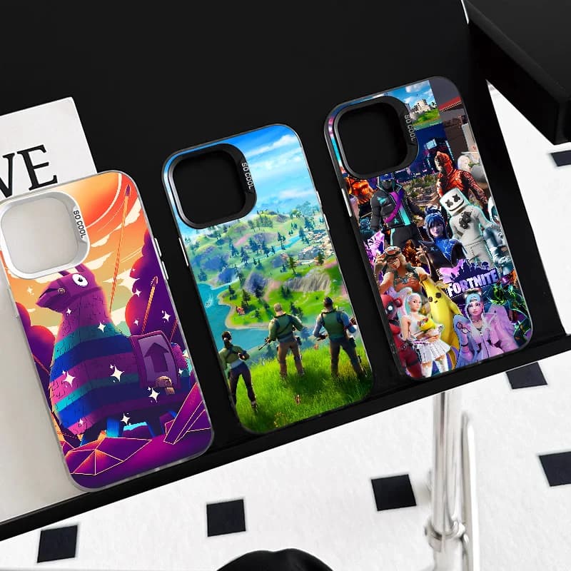 Etui Motyw Fortnite - iPhone - 11, 12, 13, 14, 15, 16