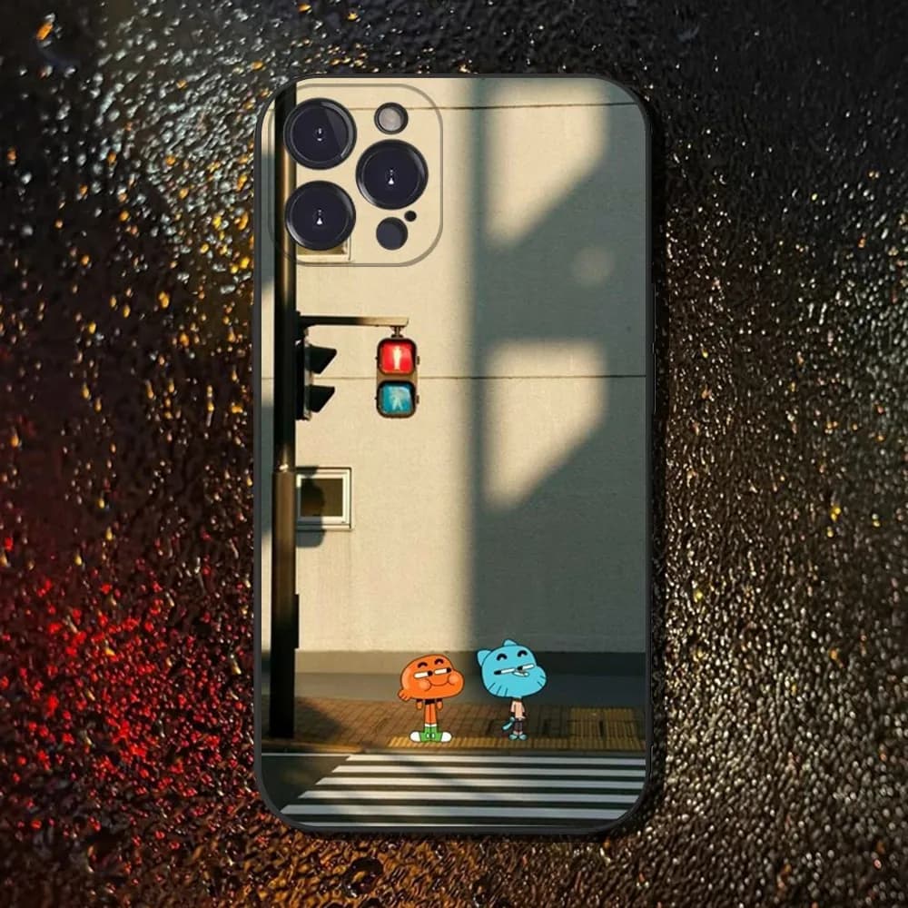 Etui Motyw Gumball - iPhone - X, XS, 11, 12, 13, 14, 15, 16