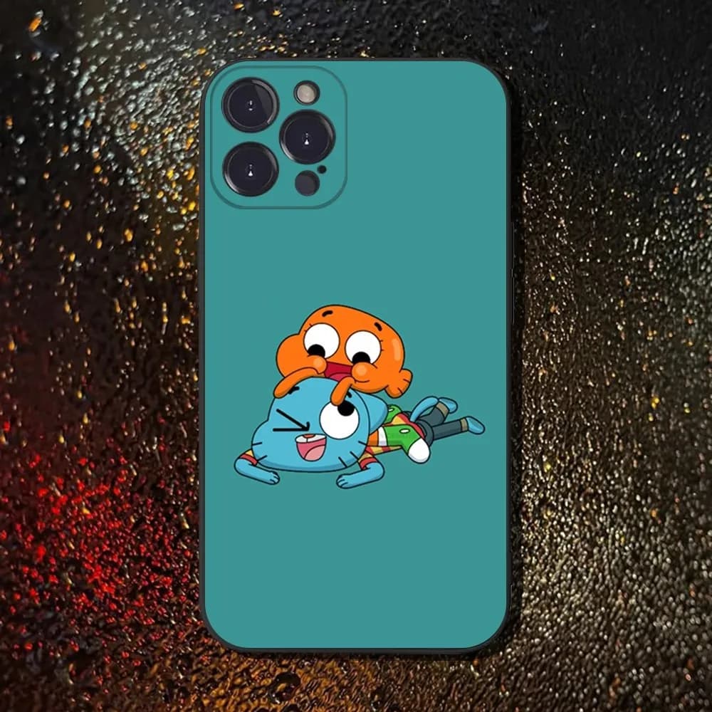 Etui Motyw Gumball - iPhone - X, XS, 11, 12, 13, 14, 15, 16