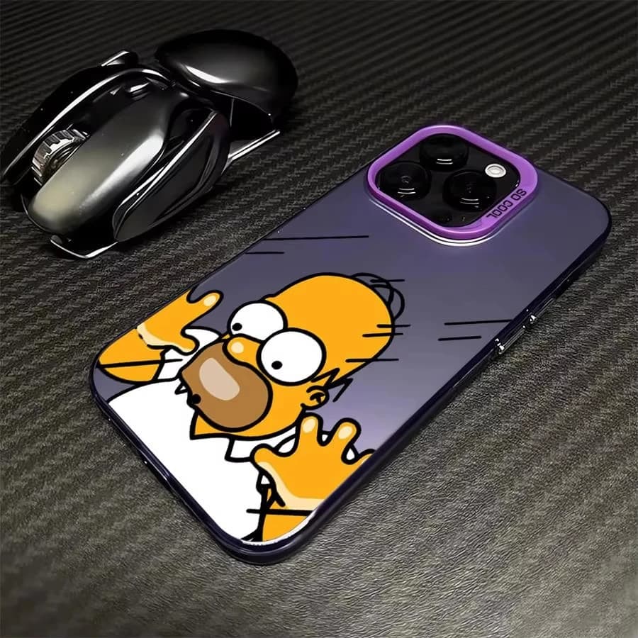 Etui Motyw Simpsons - iPhone - X, XS, 11, 12, 13, 14, 15, 16, 17, Air