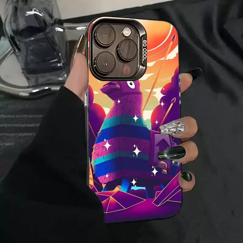 Etui Motyw Fortnite - iPhone - 11, 12, 13, 14, 15, 16