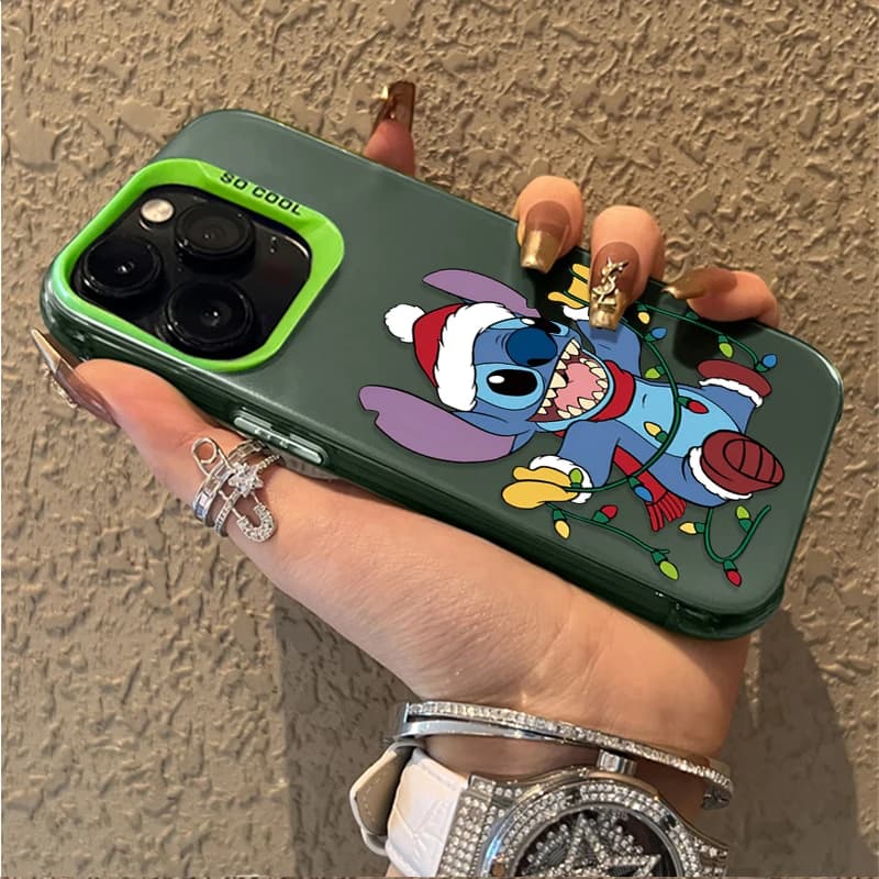 Etui Disney Stitch - iPhone - 8, 7, X, XR, XS, 11, 12, 13, 14, 15, 16, 17