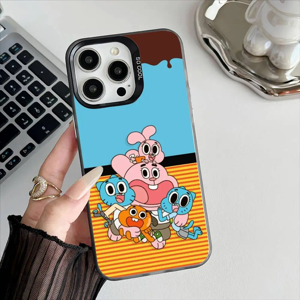 Etui Motyw Gumball - iPhone - 11, 12, 13, 14, 15, 16