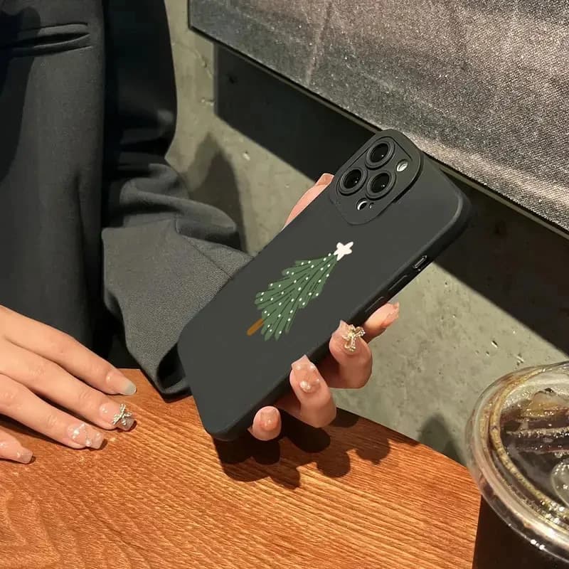 Etui Zimowe - iPhone - X, XS, 11, 12, 13, 14, 15, 16, 17, Air