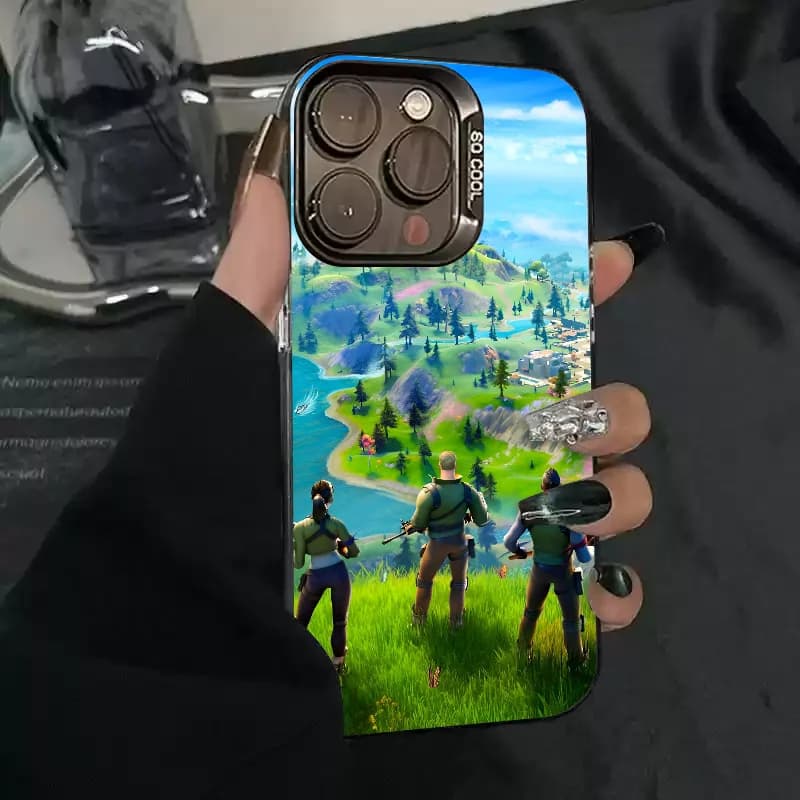 Etui Motyw Fortnite - iPhone - 11, 12, 13, 14, 15, 16