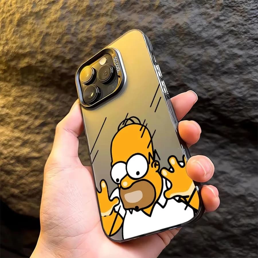 Etui Motyw Simpsons - iPhone - X, XS, 11, 12, 13, 14, 15, 16, 17, Air