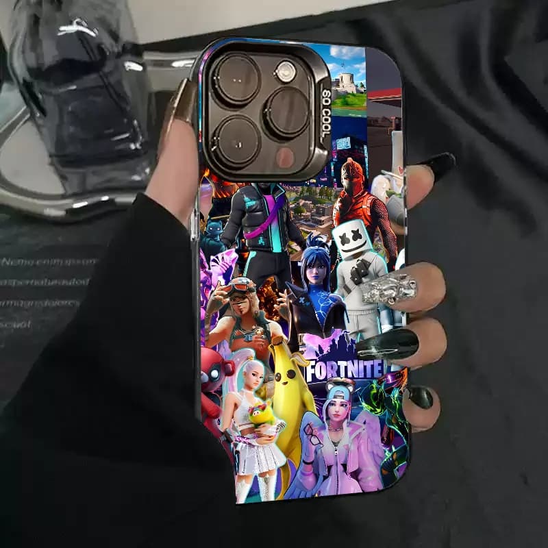 Etui Motyw Fortnite - iPhone - 11, 12, 13, 14, 15, 16