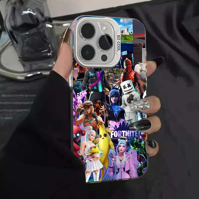 Etui Motyw Fortnite - iPhone - 11, 12, 13, 14, 15, 16