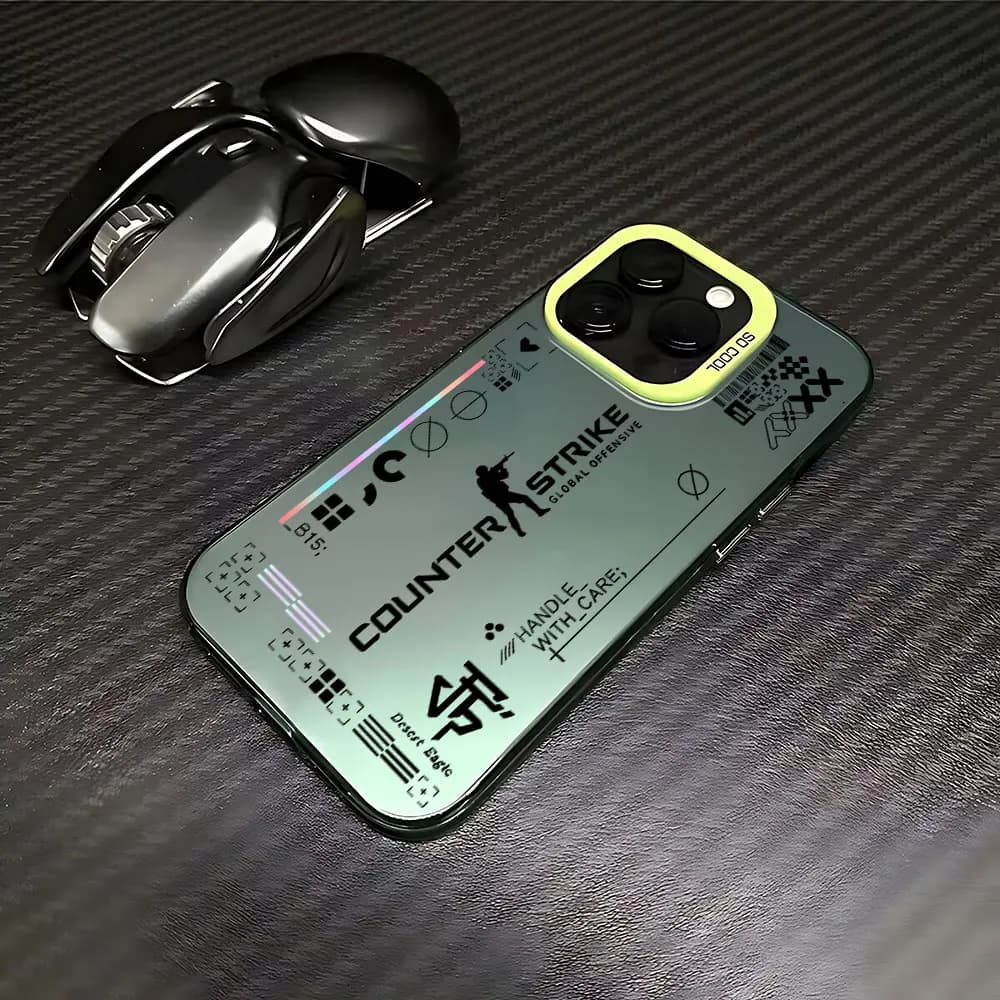 Etui Motyw Counter-Strike - iPhone- 7, 8, X, XS, 11, 12, 13, 14, 15, 16, 17, Air