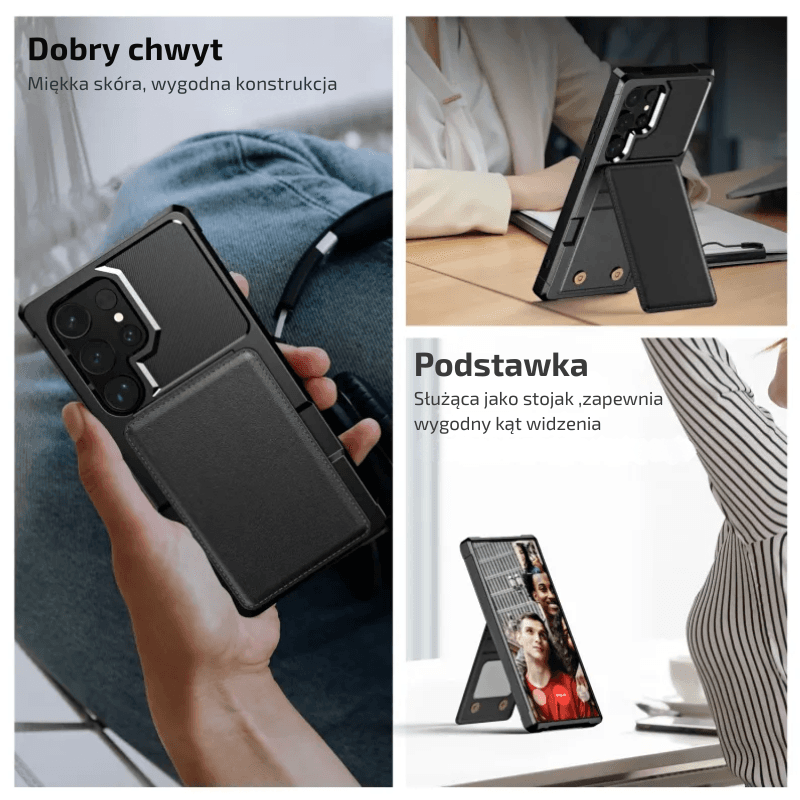Etui z Portfelem - Samsung series S, A
