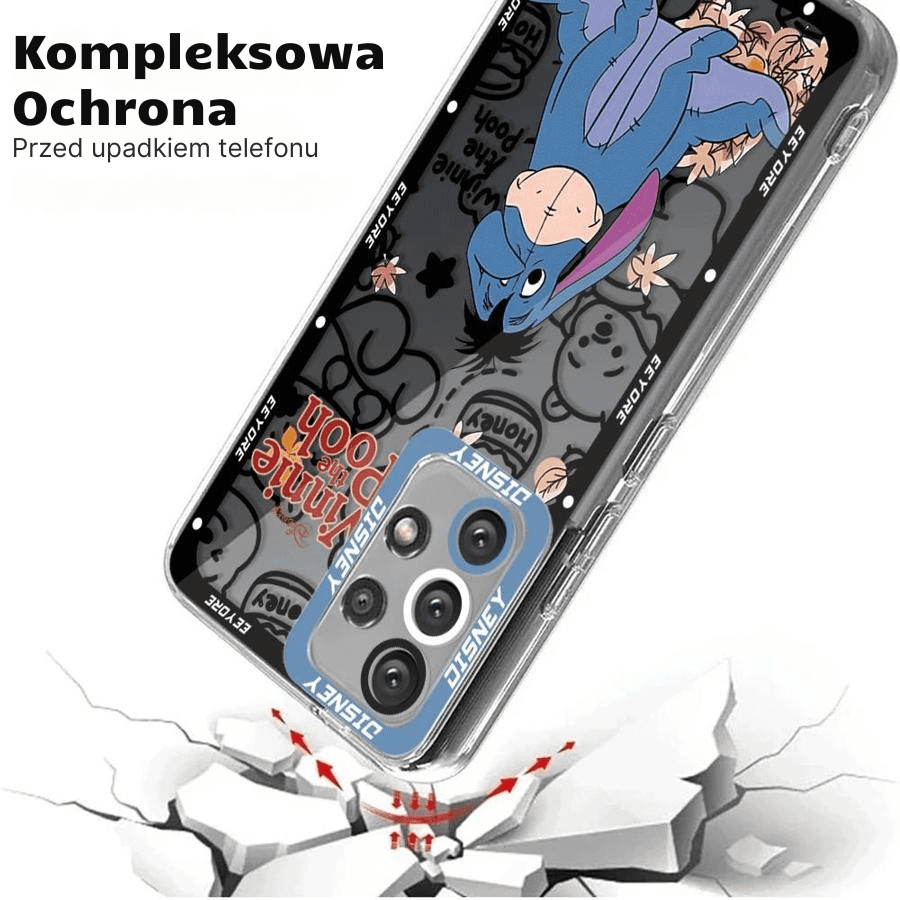 Etui Disney Kubuś i Przyjaciele - Samsung series A